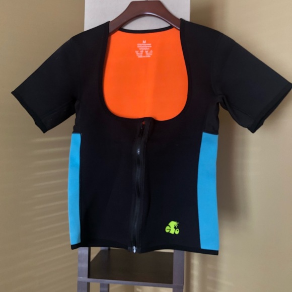 Sauna Sweat Vest Slimming Waist Trainer with Zipper - Picture 4 of 7